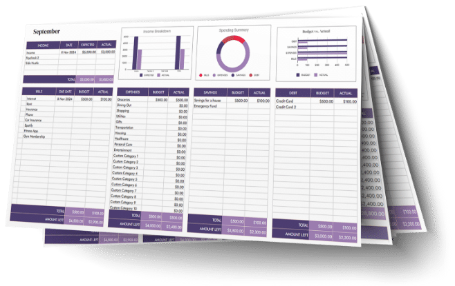 Annual / Monthly Budget Tracker
