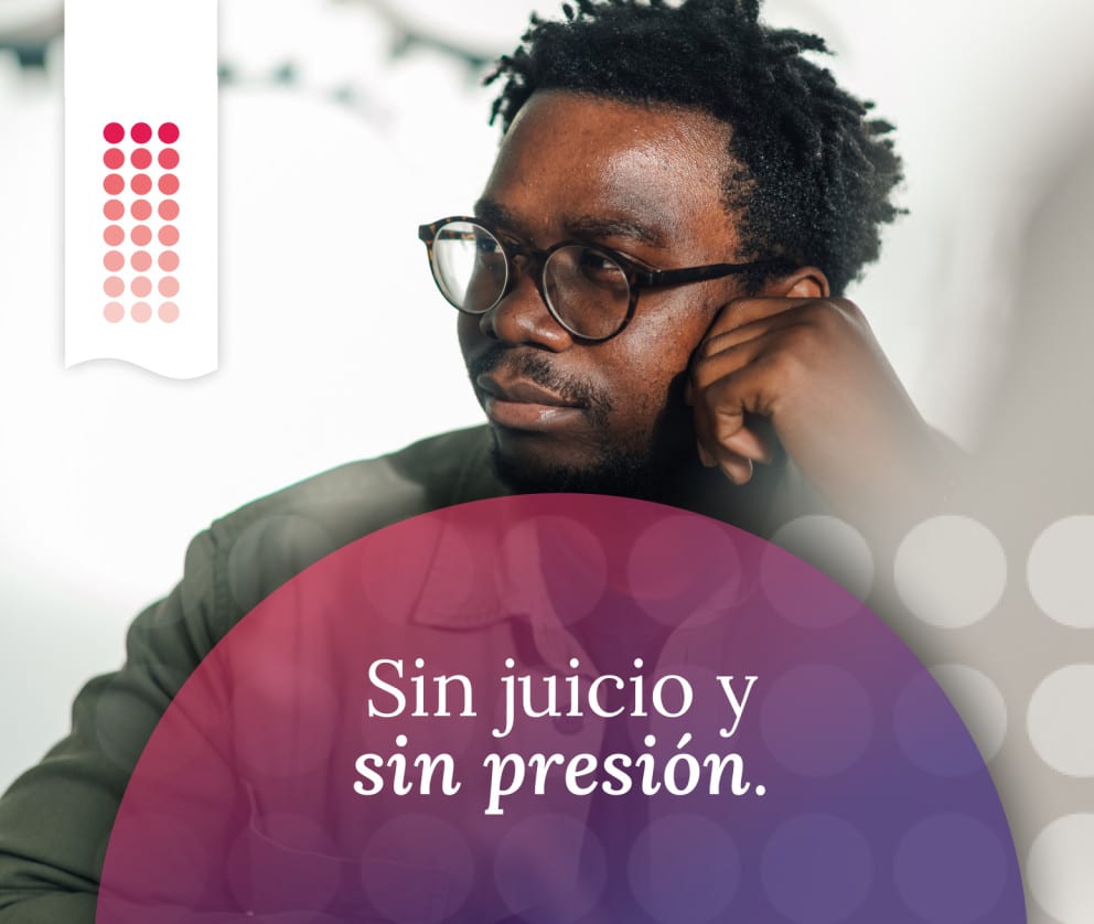 Libre de juicios y cero presión.